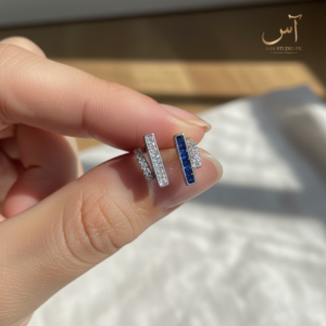 Luxury Bar Stone Finger Ring – Multi-Color Variants